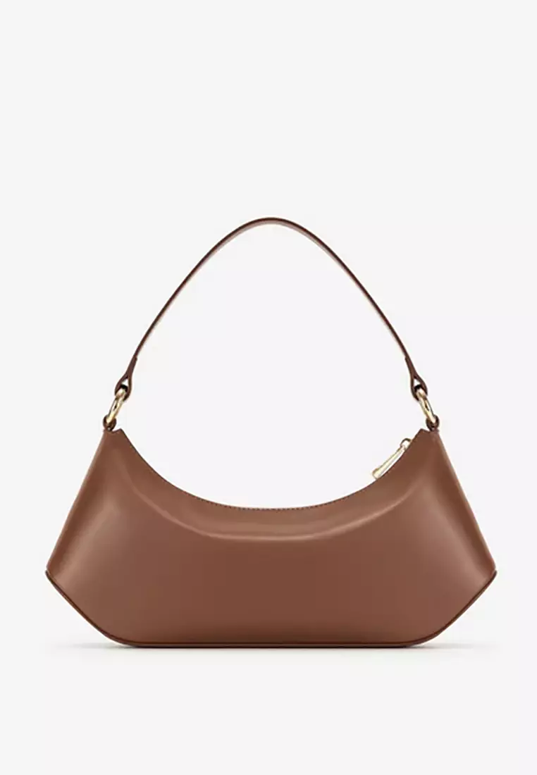 Lily Shoulder Bag - Brown
