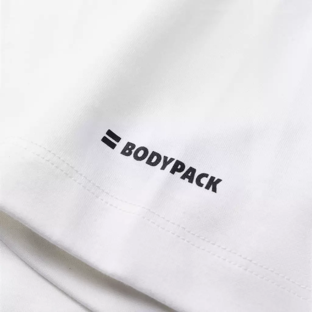 Bodypack Siren Oversized Short Sleeves T-Shirt - White