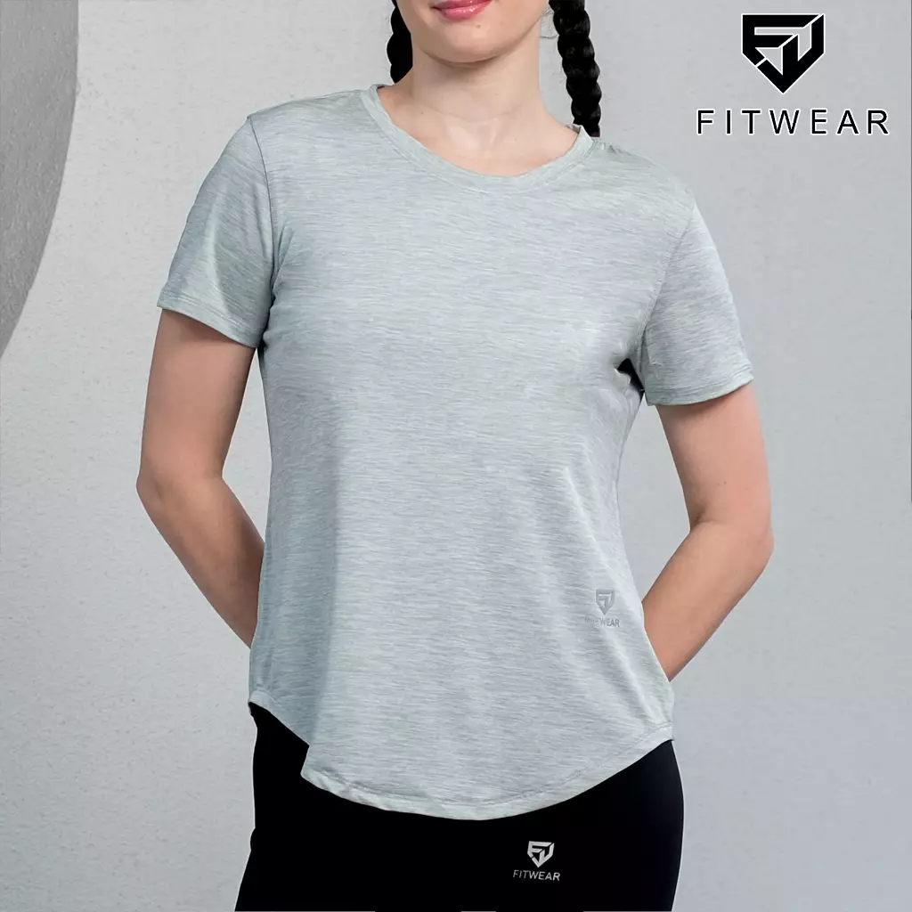 Fitwear - Kaos Olahraga Wanita FITWEAR DRYFIT OVERSIZE PENNY BASIC S/S - MINT