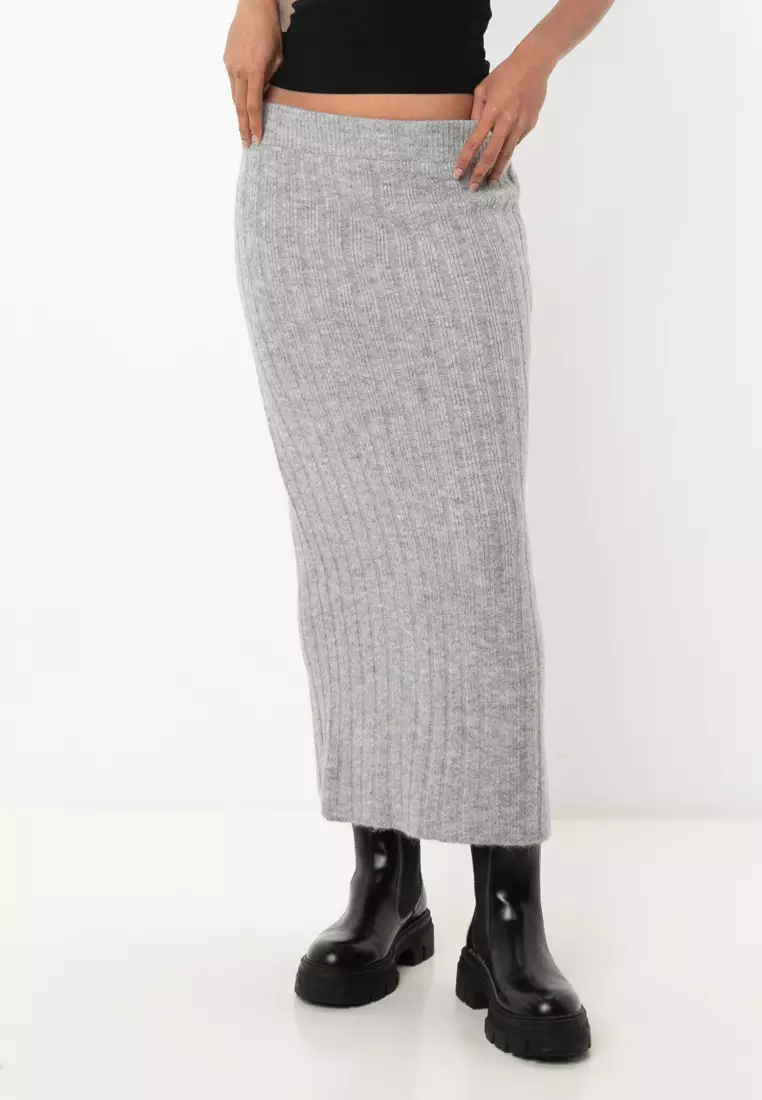 Buy ASOS Design Knitted Midi Skirt 2025 Online ZALORA