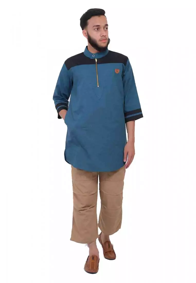 Zayidan Baju Koko Gamis Muslim Pria Izzat - Tosca