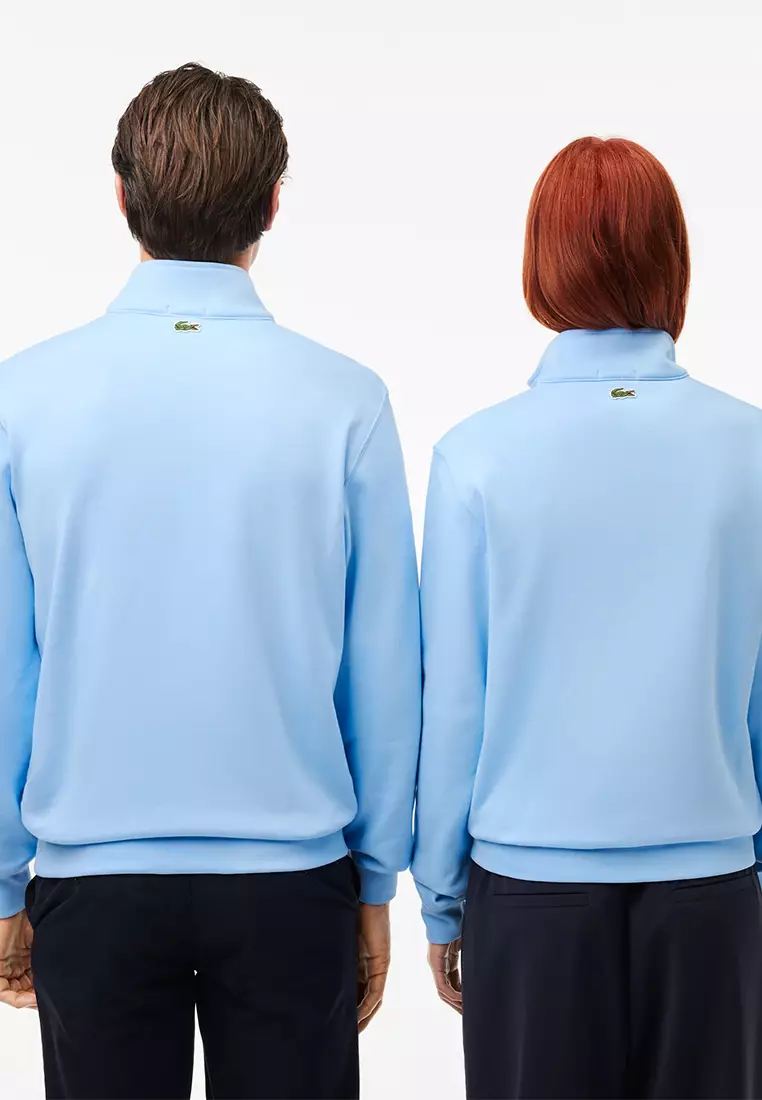 High Neck Zipped Sweatshirt