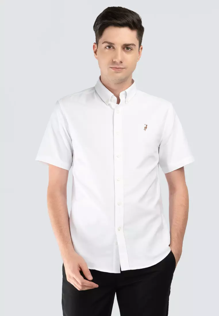 White polo short top