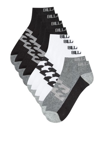 五入品牌黑白踝襪,esprit 香港 服飾, 服飾