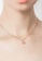 CELOVIS gold CELOVIS - Destiny Four Leaf Clover Necklace + Earrings Jewellery Set in Rose Gold BE4FAACCE90FFDGS_2