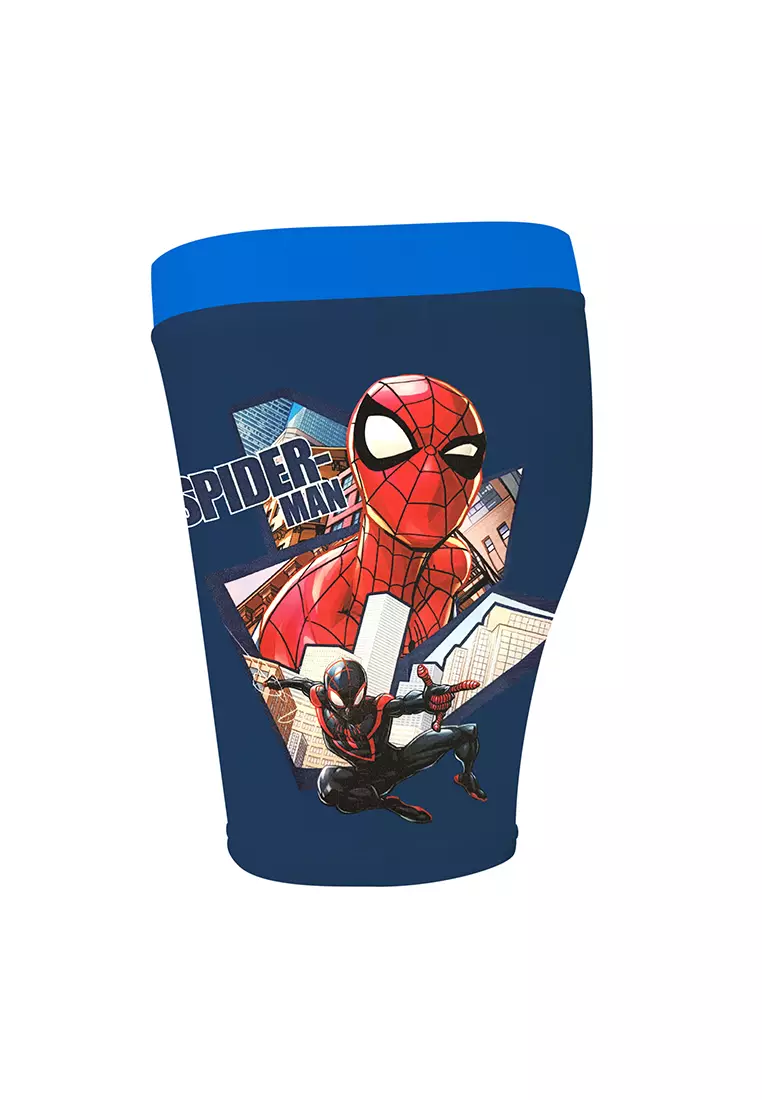 Spiderman Jammers With Drawstring Swimwear For Kids Boys