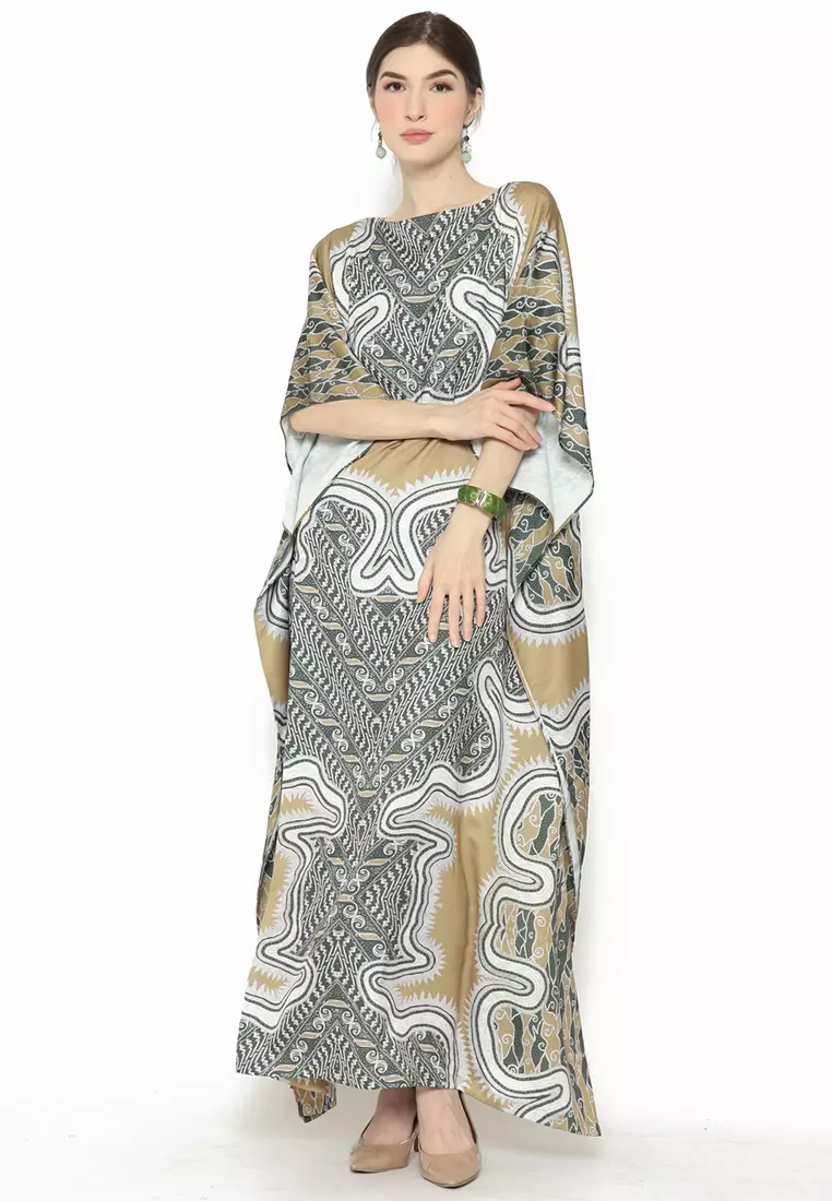 Kanzi Exclusive Short Sleeve Batik Kaftan