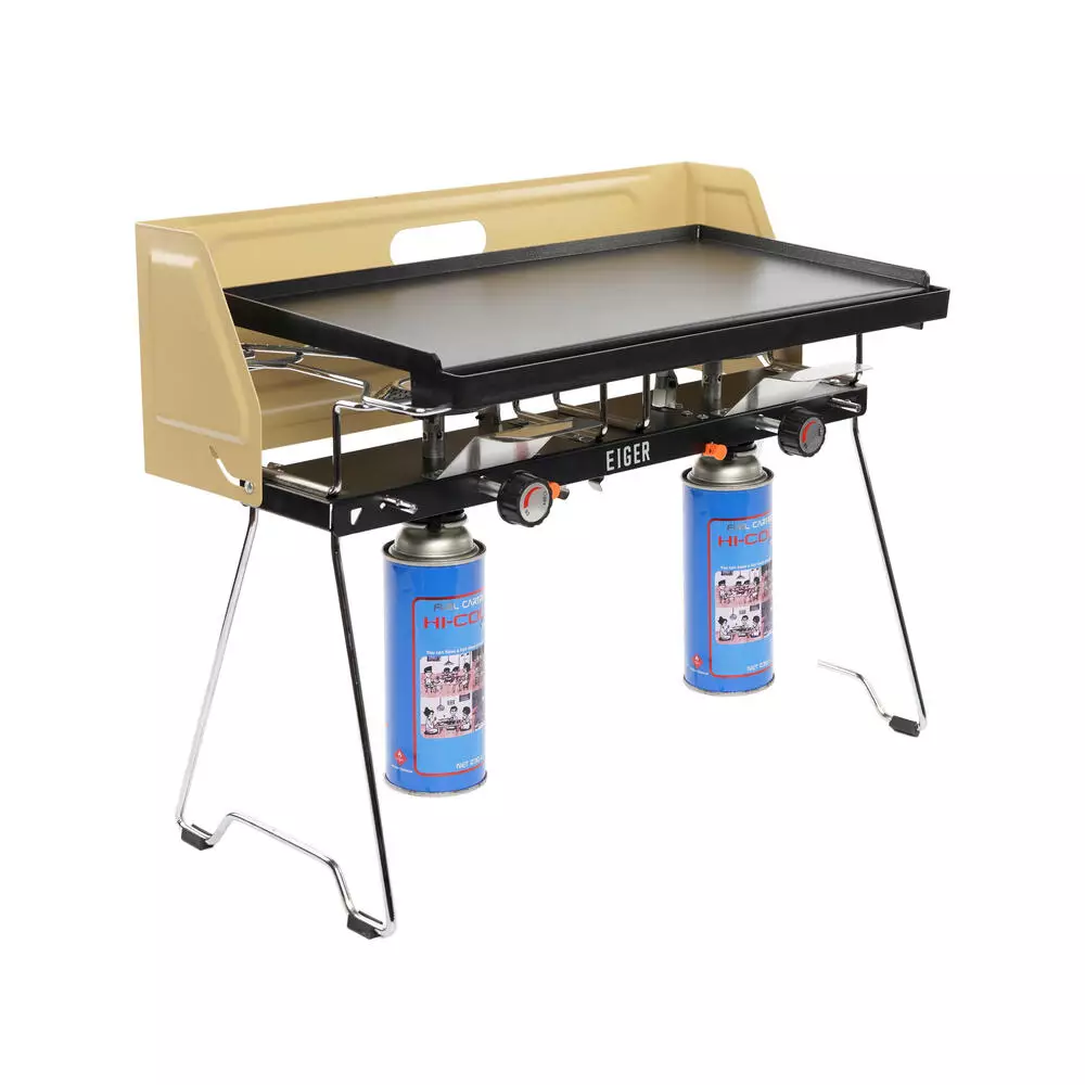 Eiger Folding Double Burner Stove