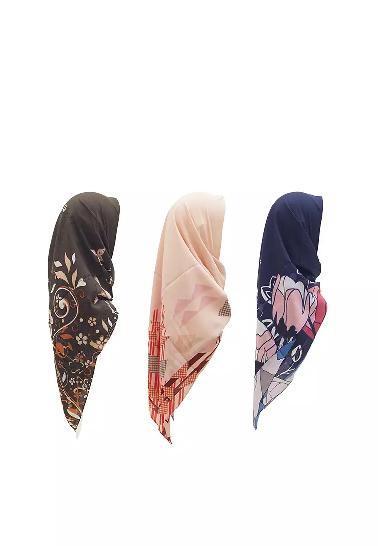 L.Blend Scarf 100 Asst Type D