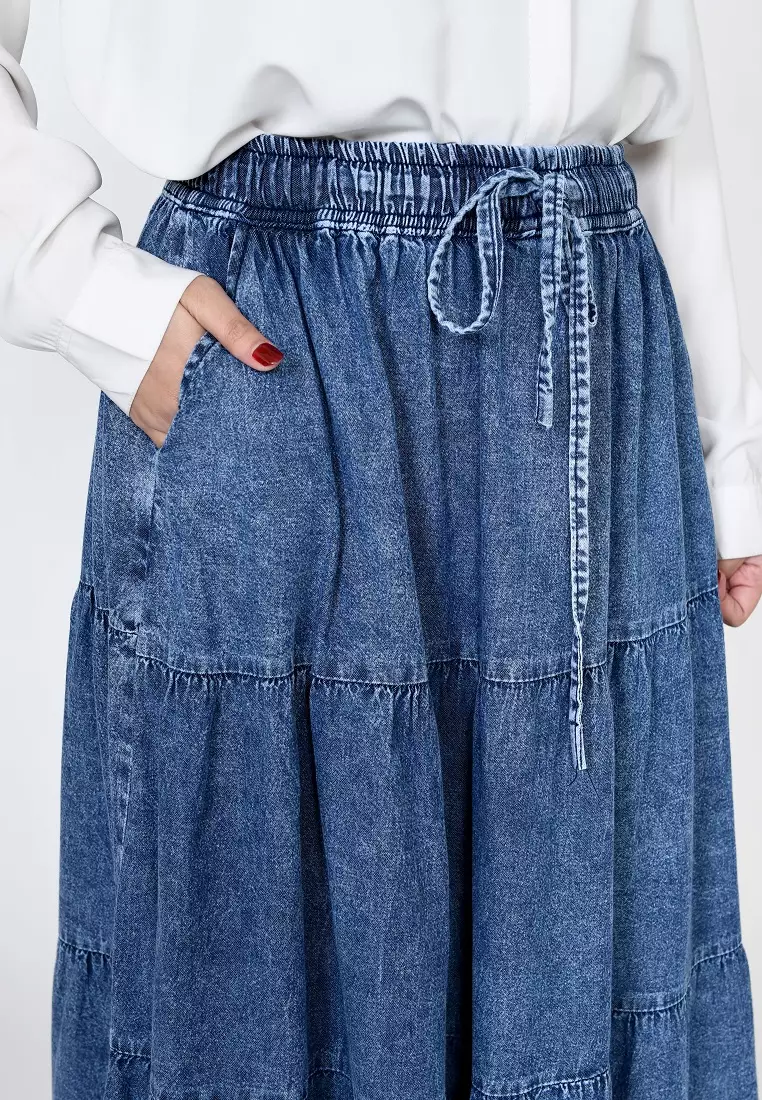 Long Skirt Denim Aurora