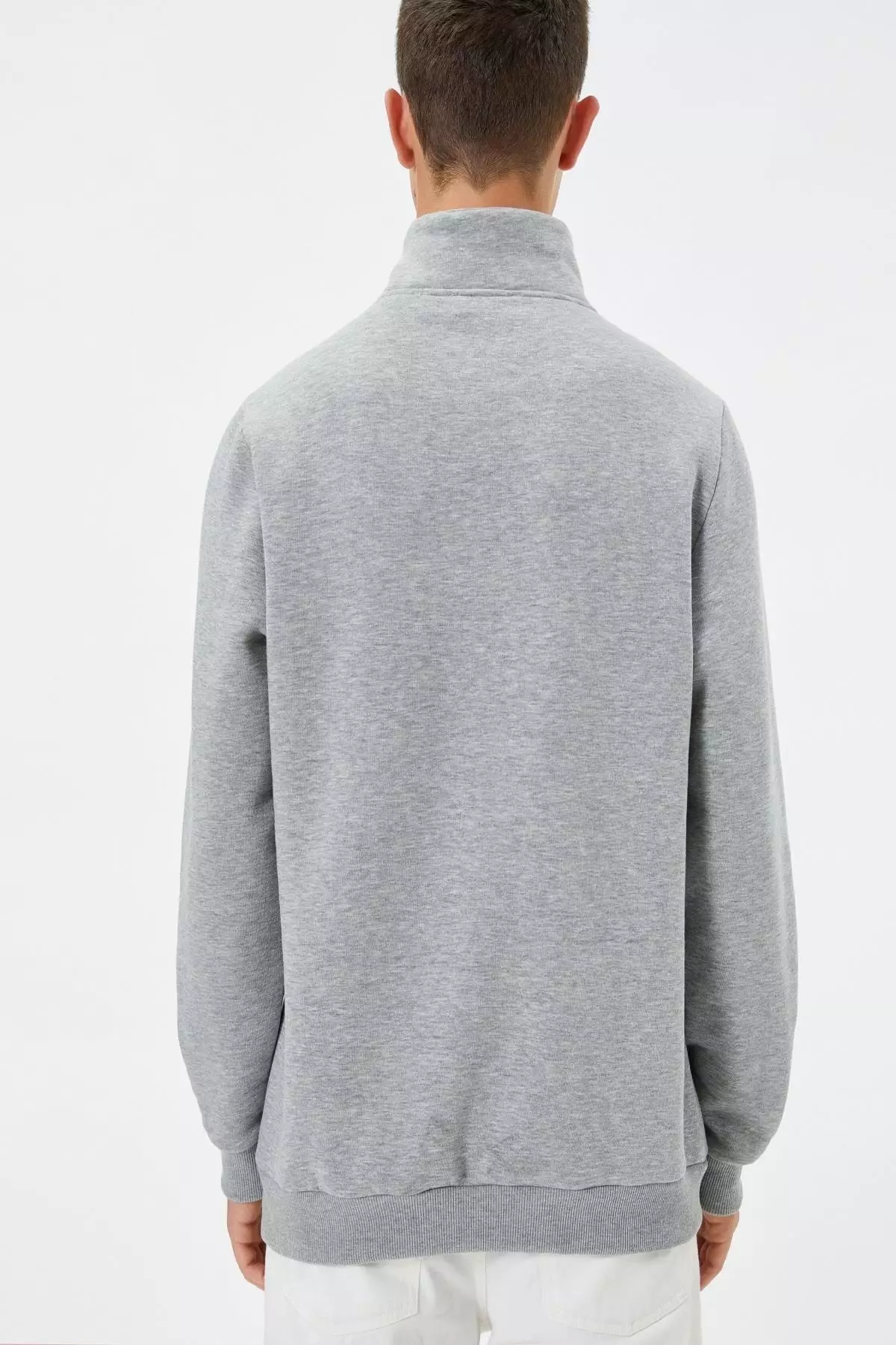 Half zip outlet college sweatshirt