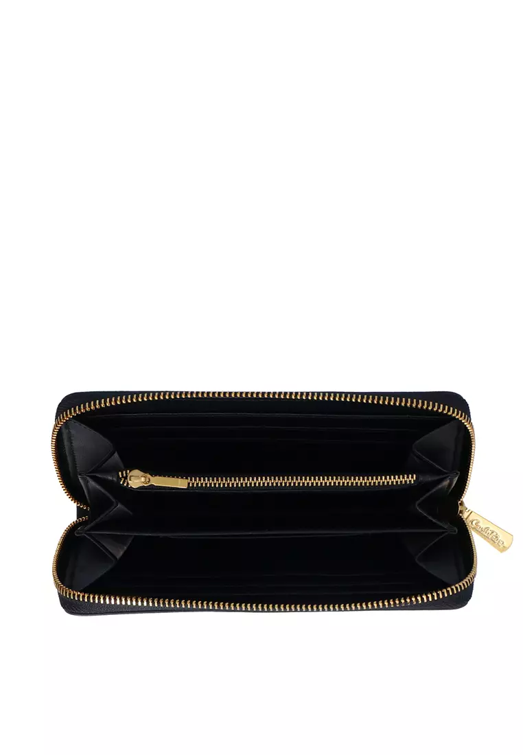 Black The Classic Zip Wallet