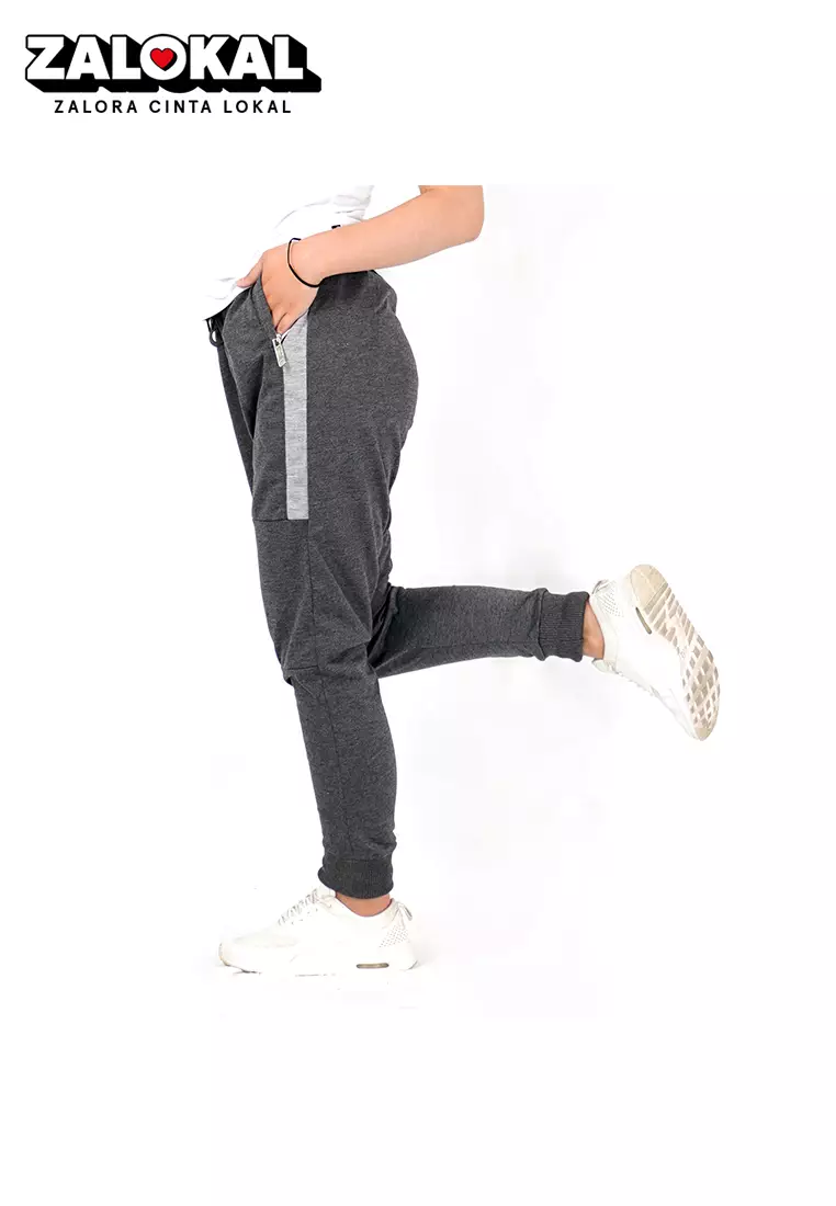 Men's Slim-Fit French Terry Joggers