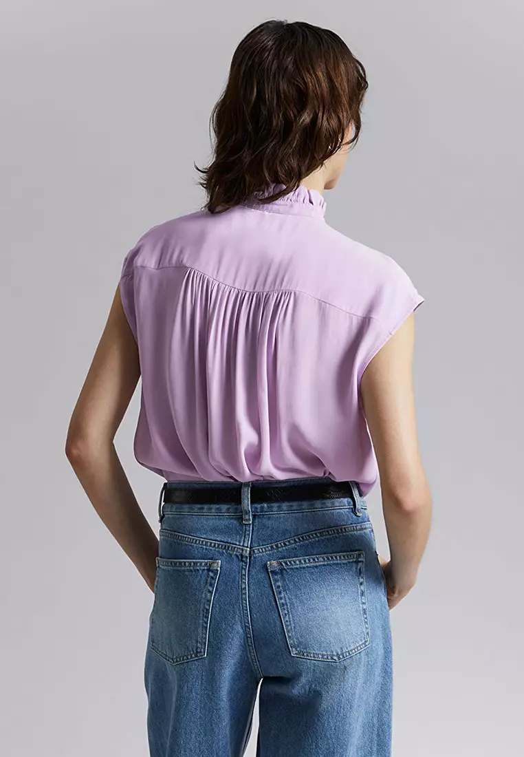 Buy & Other Stories Frilled Collar Blouse 2024 Online ZALORA