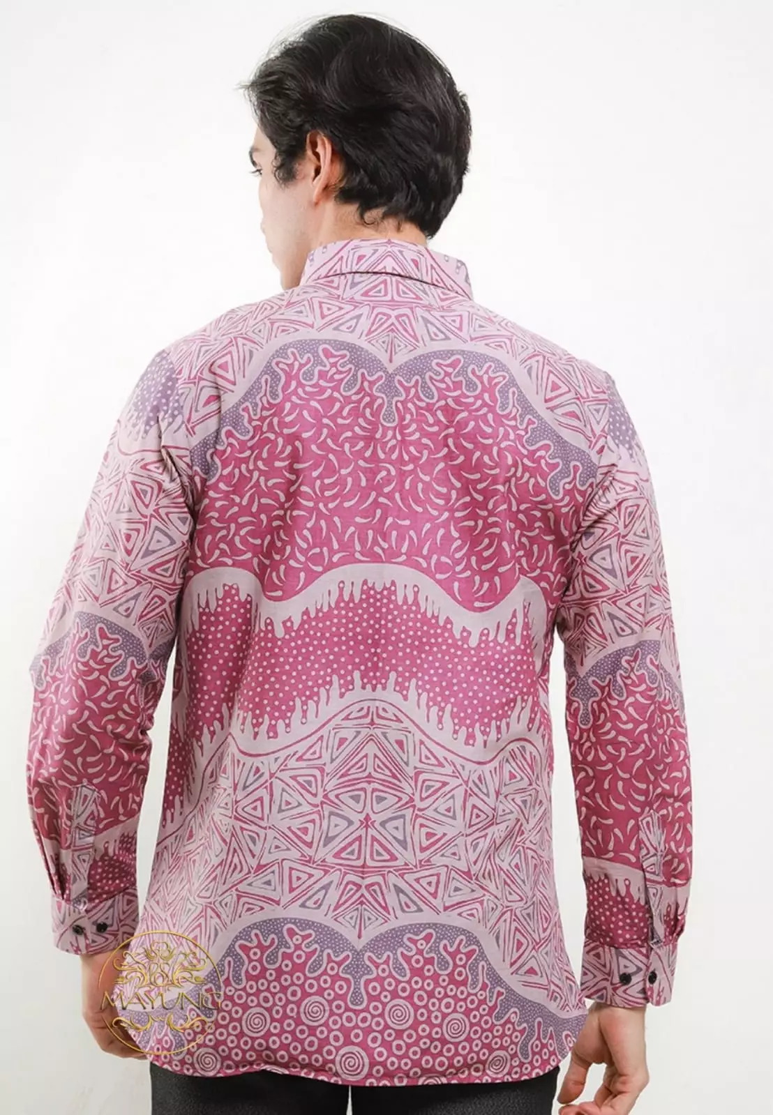 Drestadurma Kemeja Batik Pria Premium Slimfit Modern Lengan Panjang