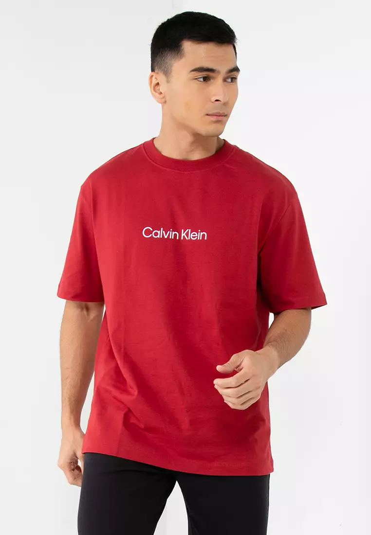 calvin klein t shirt red