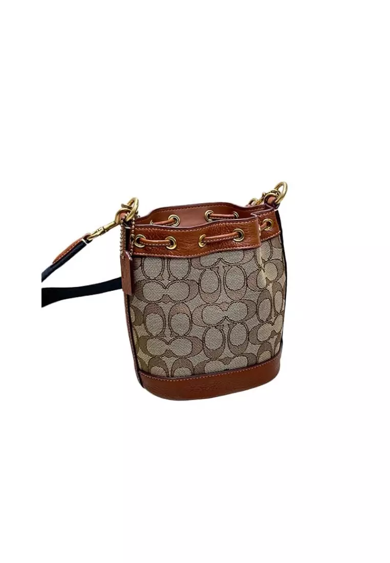 Buy Coach Disney X Coach Mini Dempsey Bucket Bag In Signature