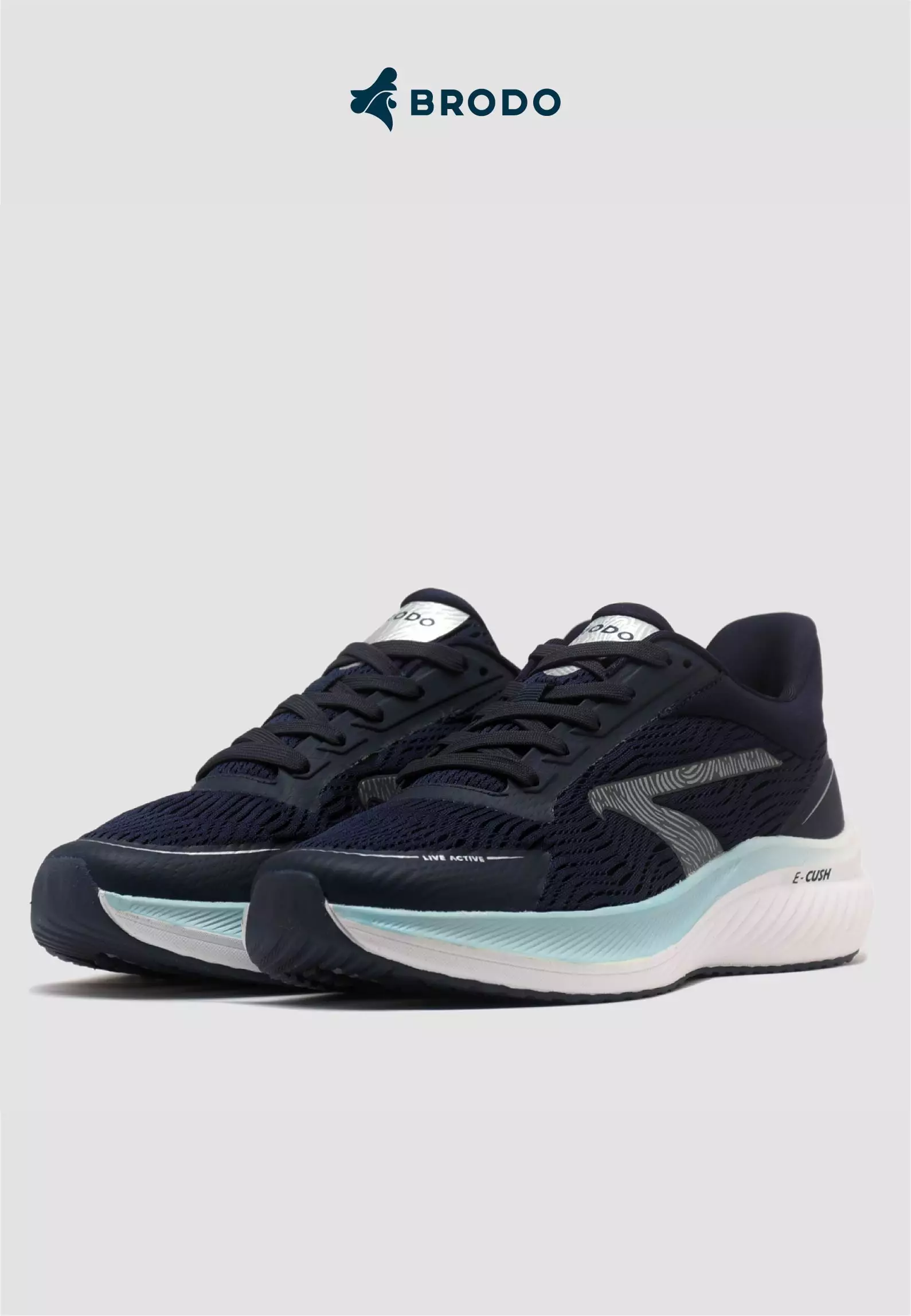 BRODO - Running Shoes Active Inizio Prismarine Navy