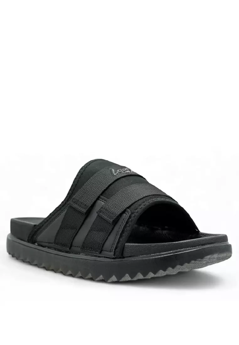 Men Slip On Faux Leather Classic Casual Sandals - 250141249