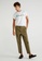 United Colors of Benetton green Stretch Cotton Chinos 6BA1BAA966CDD0GS_4