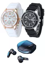 Silver, Black, White, Gold