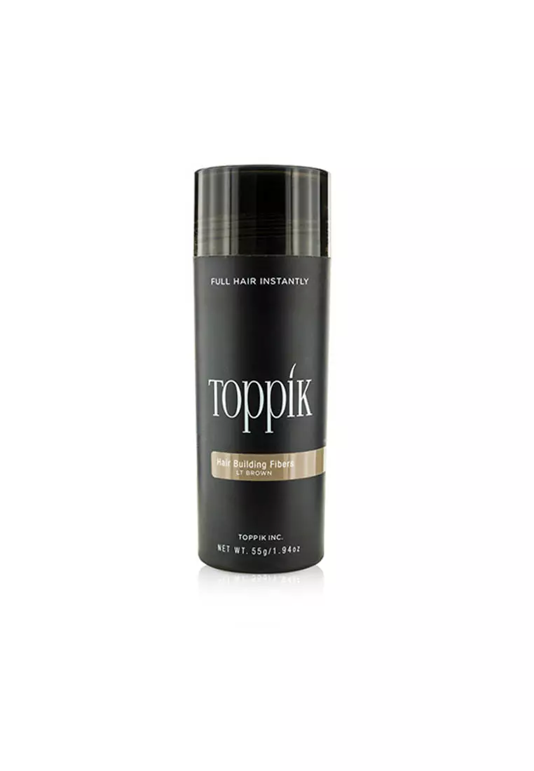 Buy Toppik Toppik Hair Building Fibers Light Brown 55g/1.94oz 2023 Online ZALORA Philippines