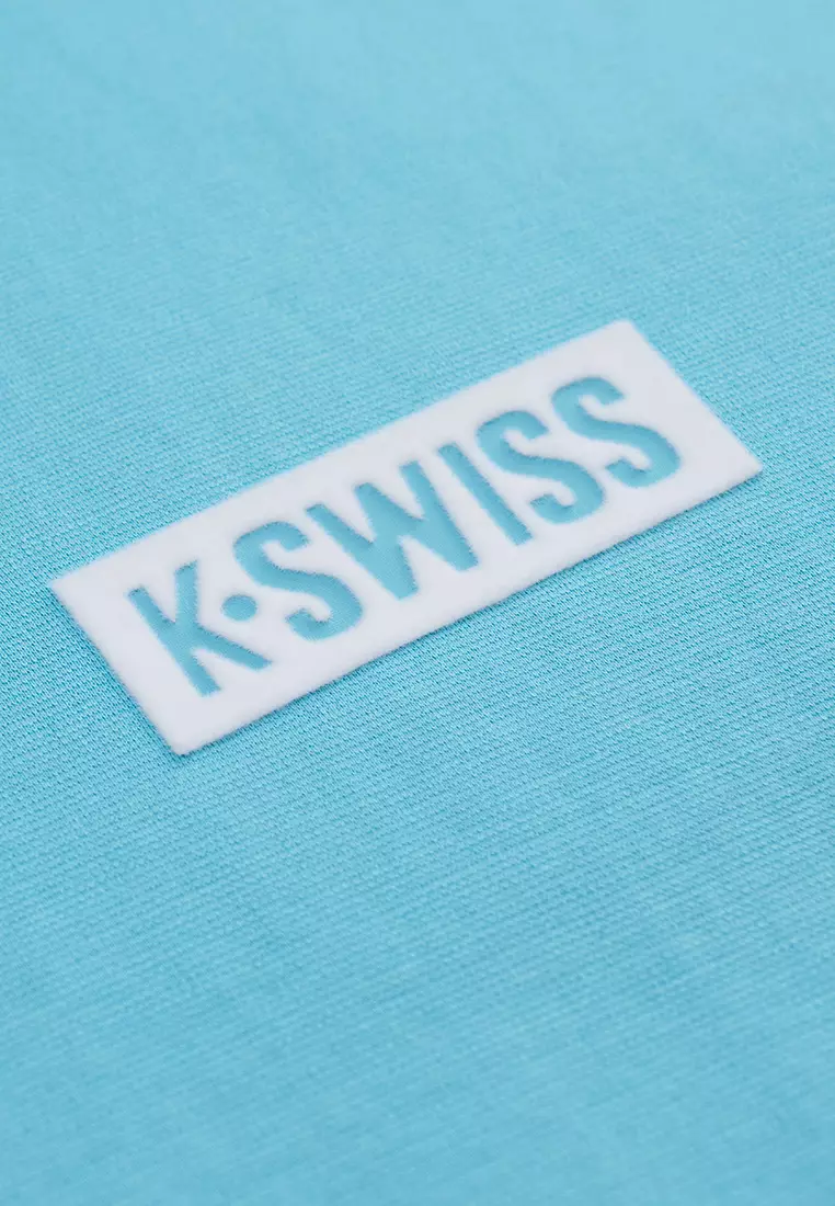 男女同款 K-SWISS LOGO 網球主題寬鬆T裇