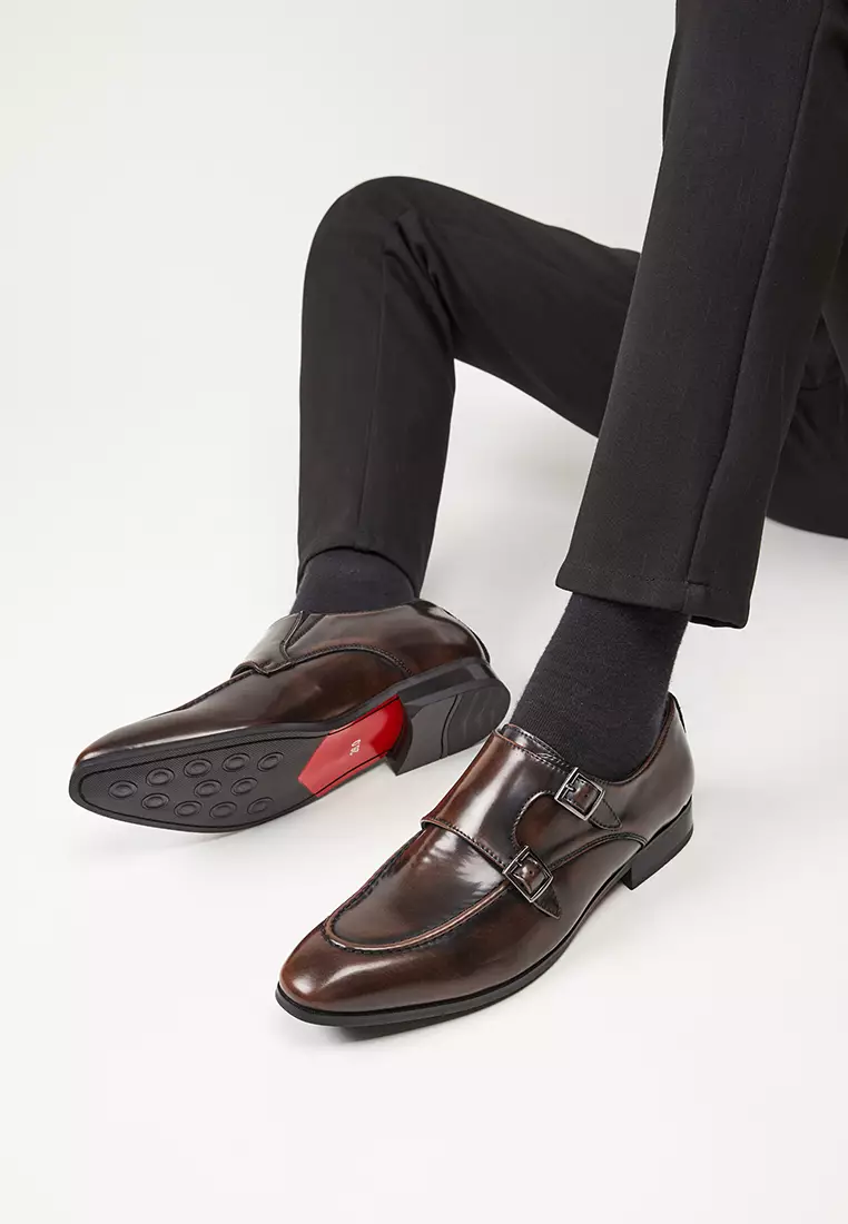 真皮英式孟克鞋 KB24315-3