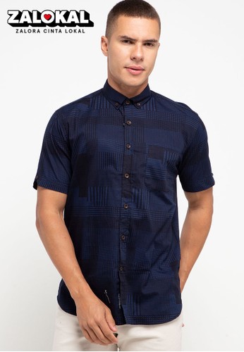 Jual Salt N Pepper S S Men Shirt Original Zalora Indonesia