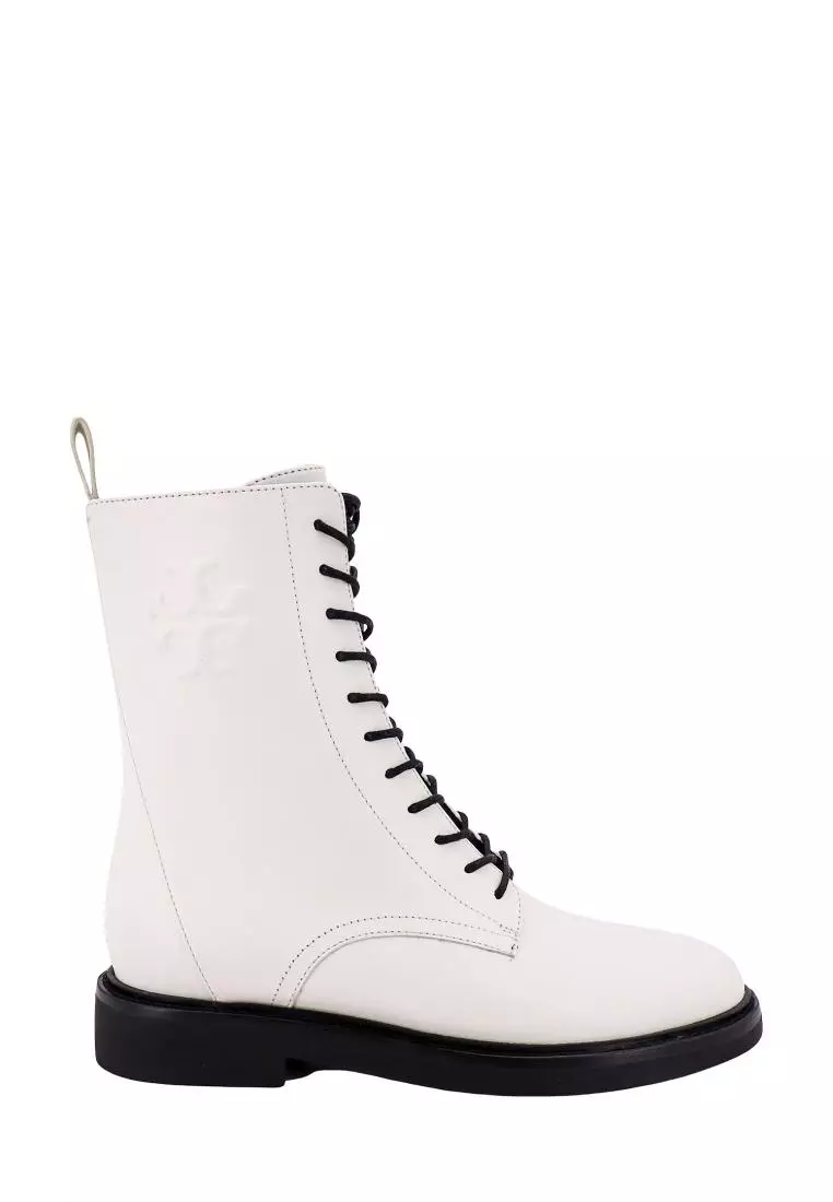 網上選購TORY BURCH Leather ankle boots - TORY BURCH - White 2023