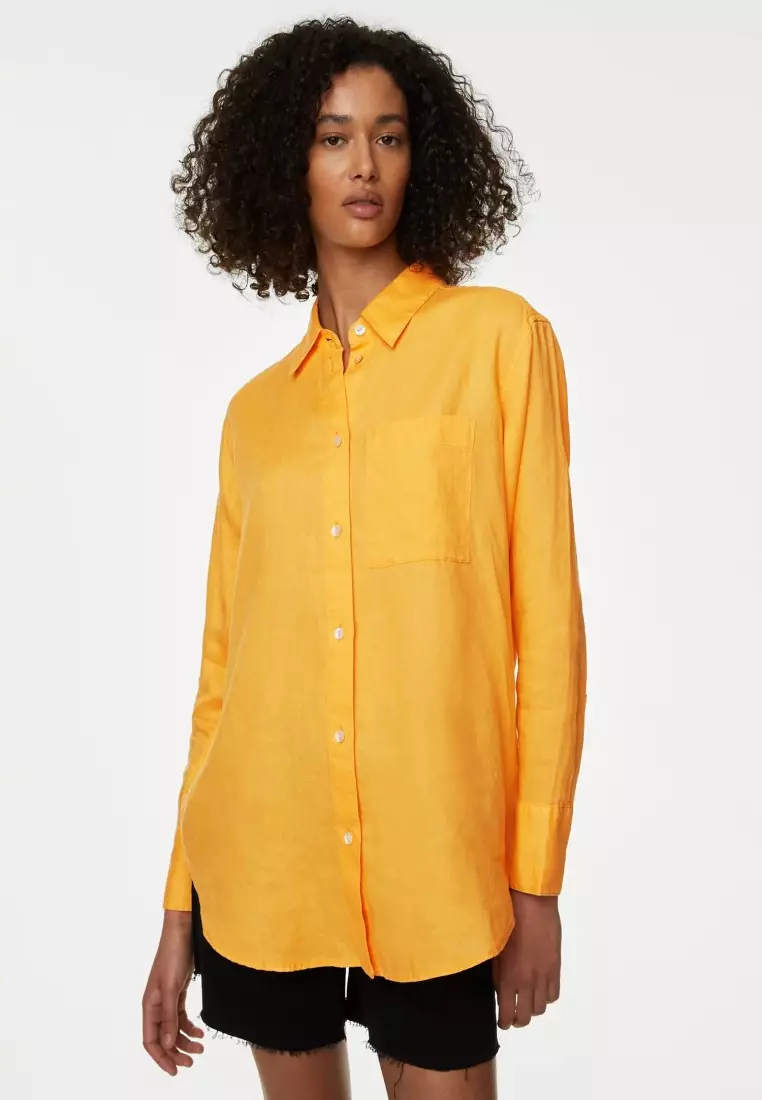 Marks and outlet spencer yellow top