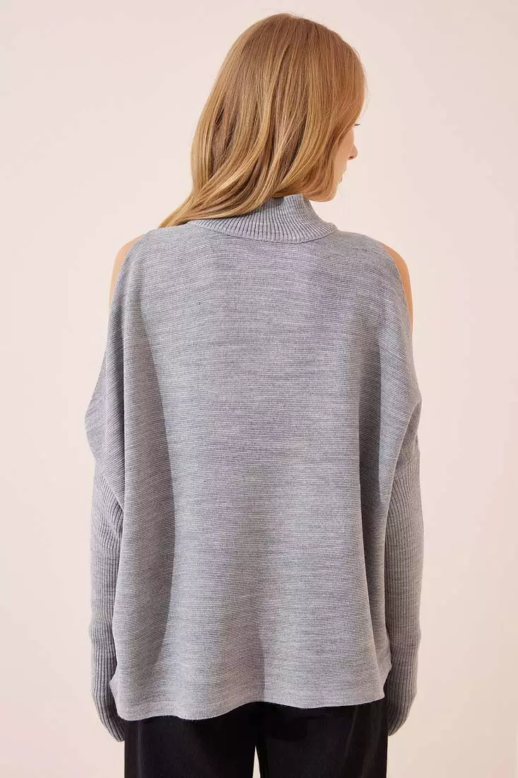 All saints cold sales shoulder sweater