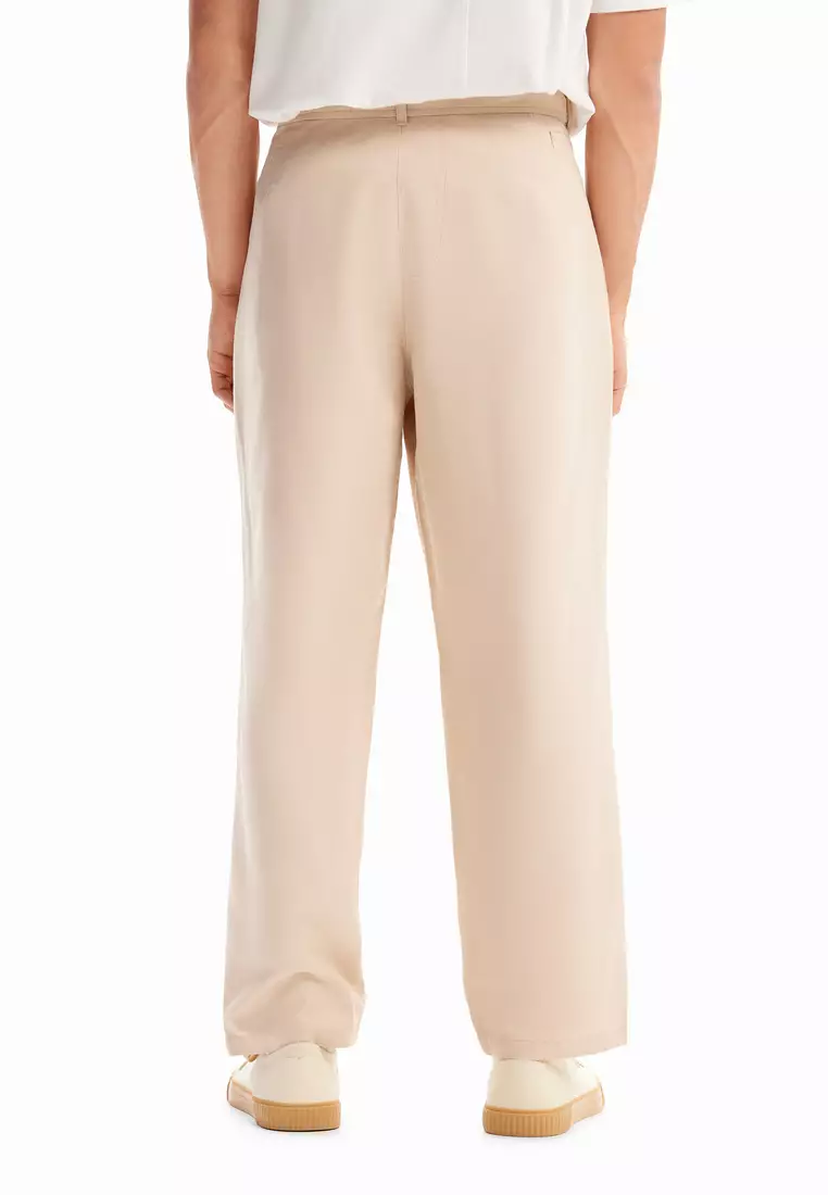 Tapered chino trousers