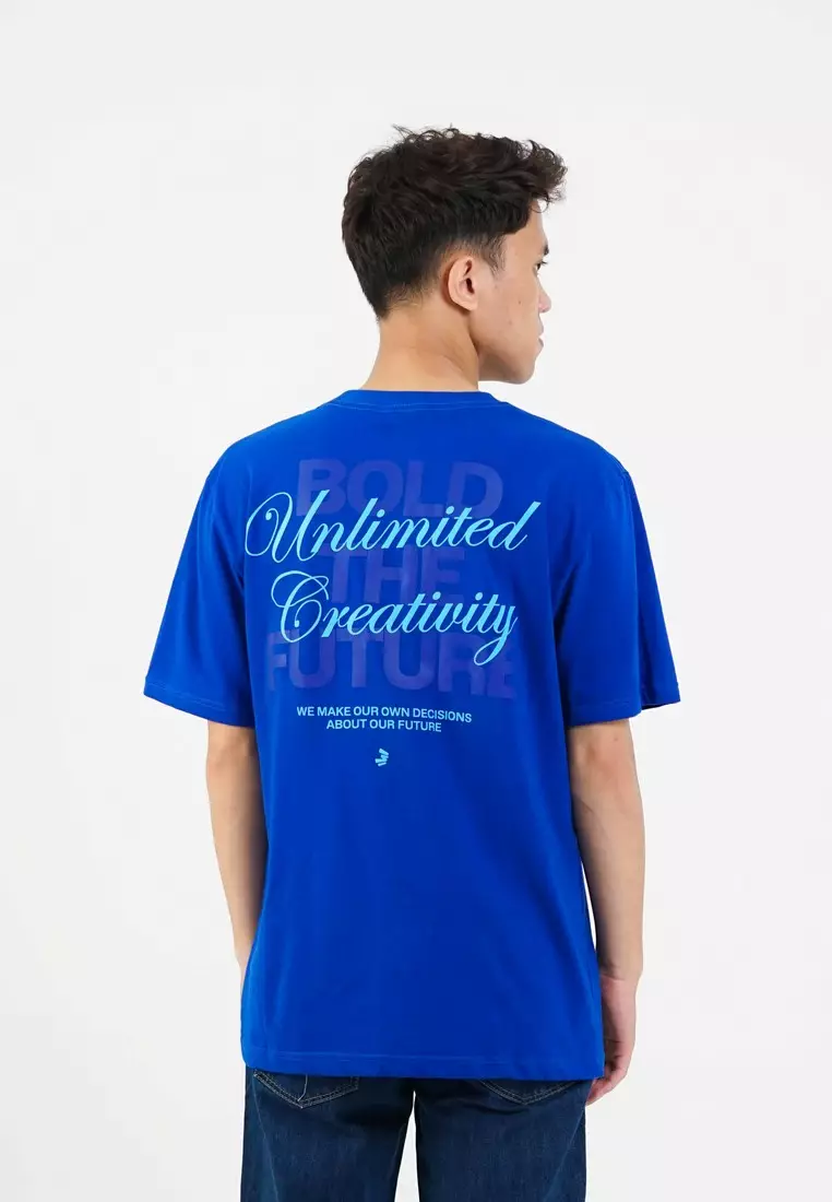 3Second Men's T-Shirt Short Sleeve Regular Fit Cotton Parque OL-C460425