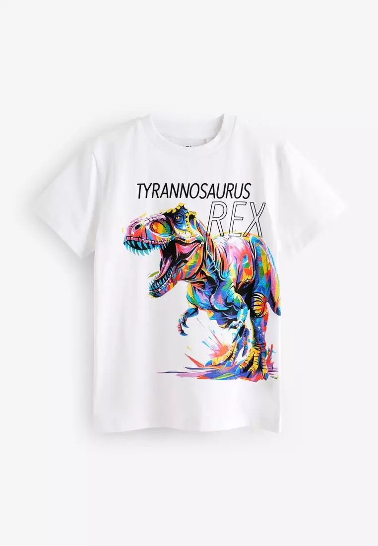 Short Sleeves Graphic 100% Cotton T-Shirt