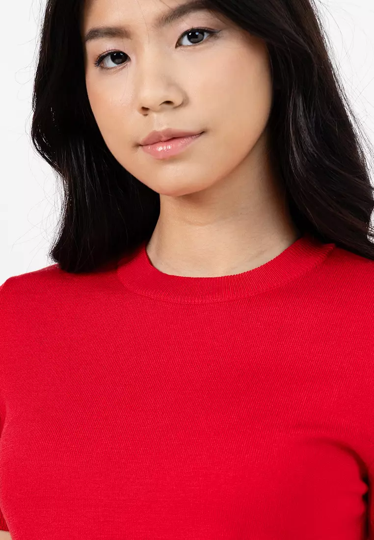 Catherine Short Sleeve Knit