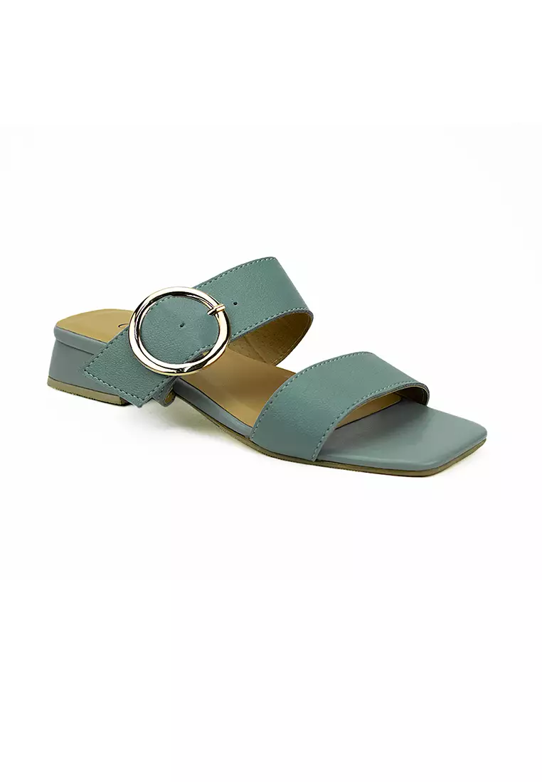 Discount on Cardam's Lifestyle  shoes - SKU: Eclb Wa 00103 Blue Heeled Sandals