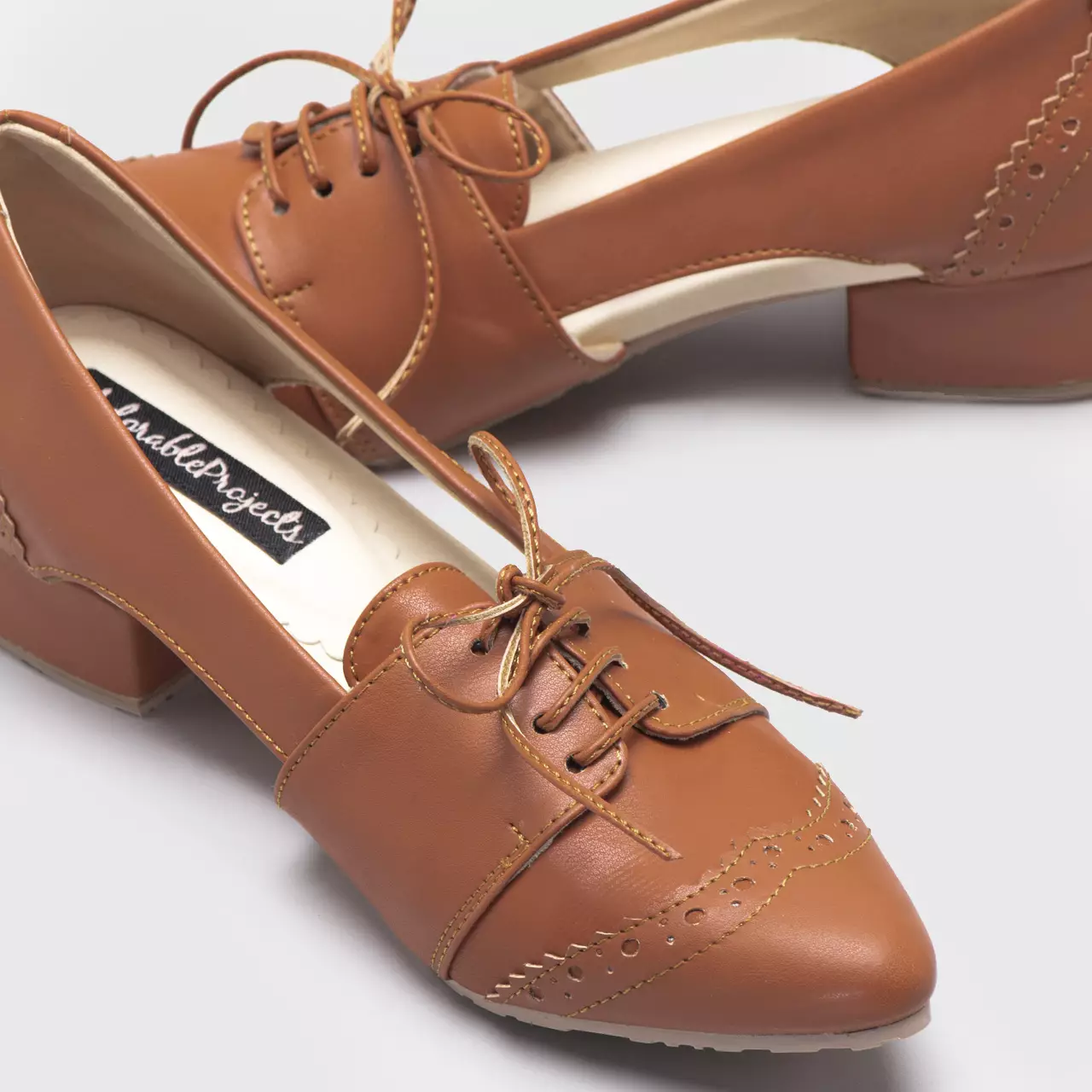 Hemera Mini Heels Tan