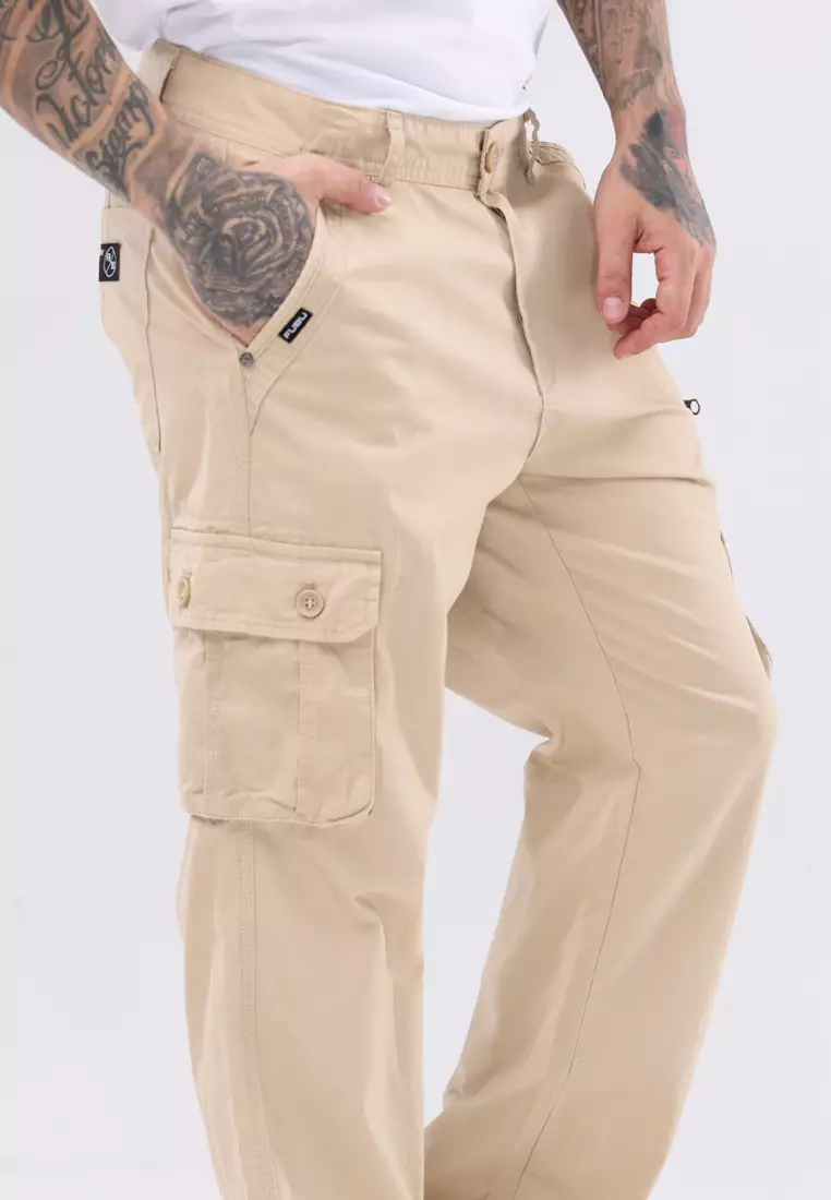 Twill Cargo Pants