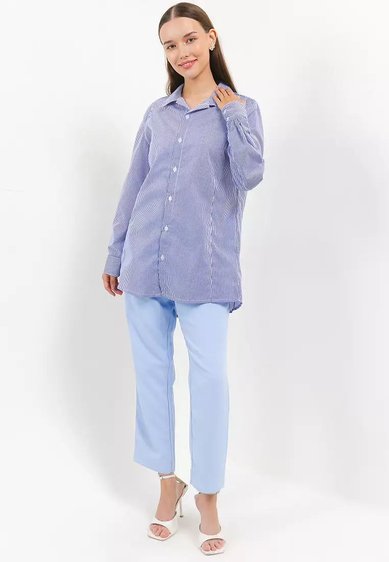 Oversized Stripe Shirt