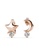 Her Jewellery gold Starry Night Earrings (Rose Gold) - Made with premium grade crystals from Austria 7E1C4ACAFC69C2GS_2