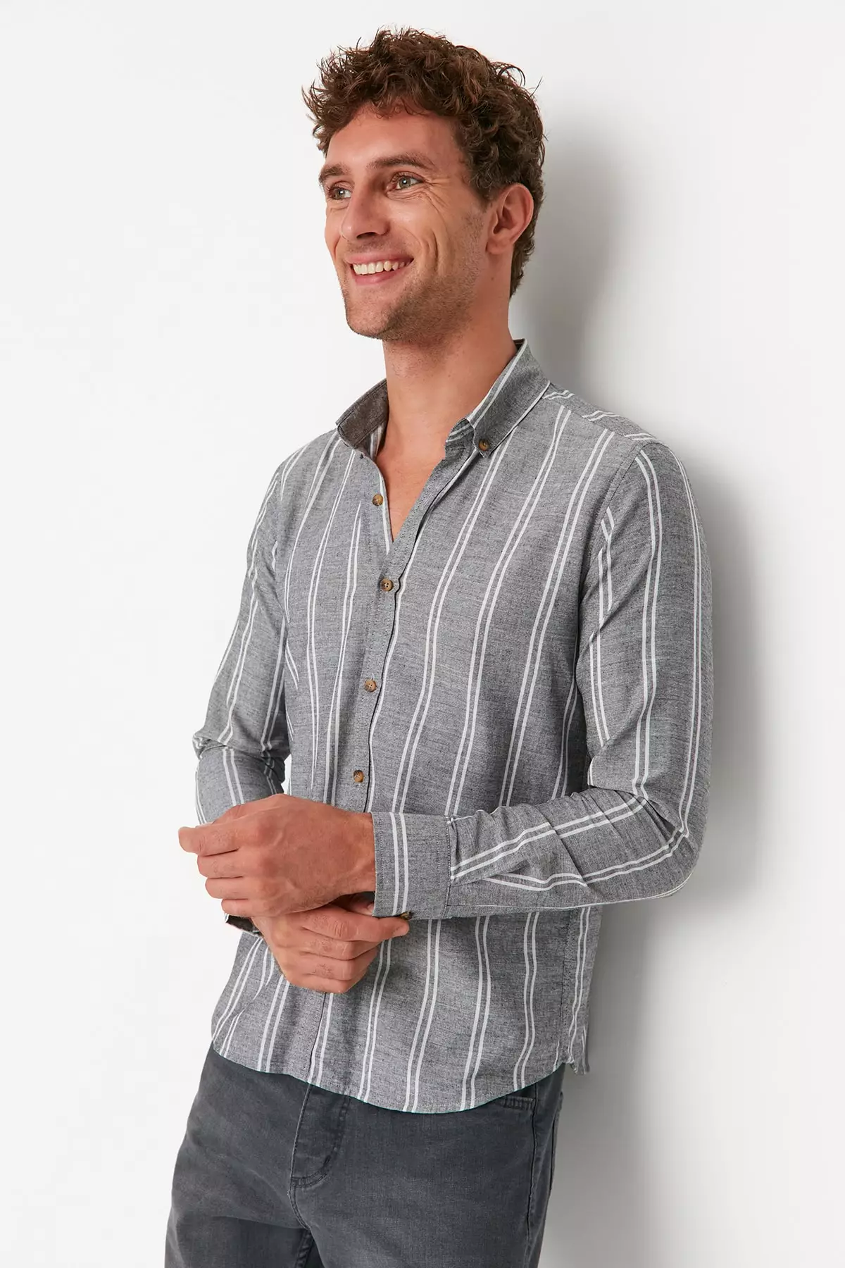 Striped Slim Fit Shirt