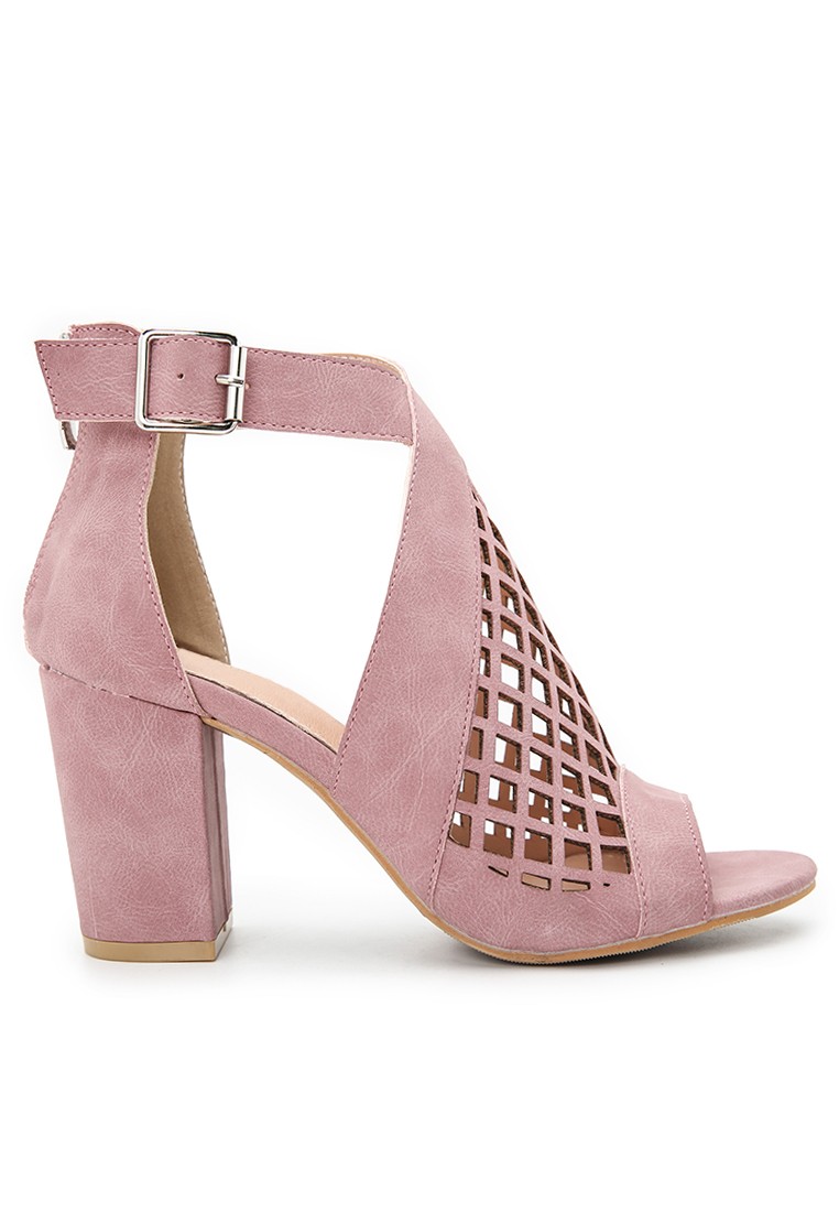 8CM Hollow Strap High Heel Sandals WTY1719-1