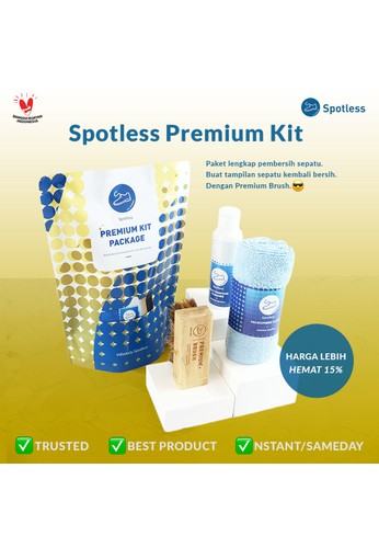 Spotless blue Spotless Shoe Cleaner Starter Kit Premium 49904SH2F1457BGS_1