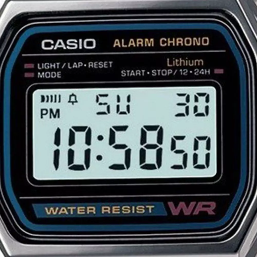 Casio Jam Tangan Pria A158WA-1DF