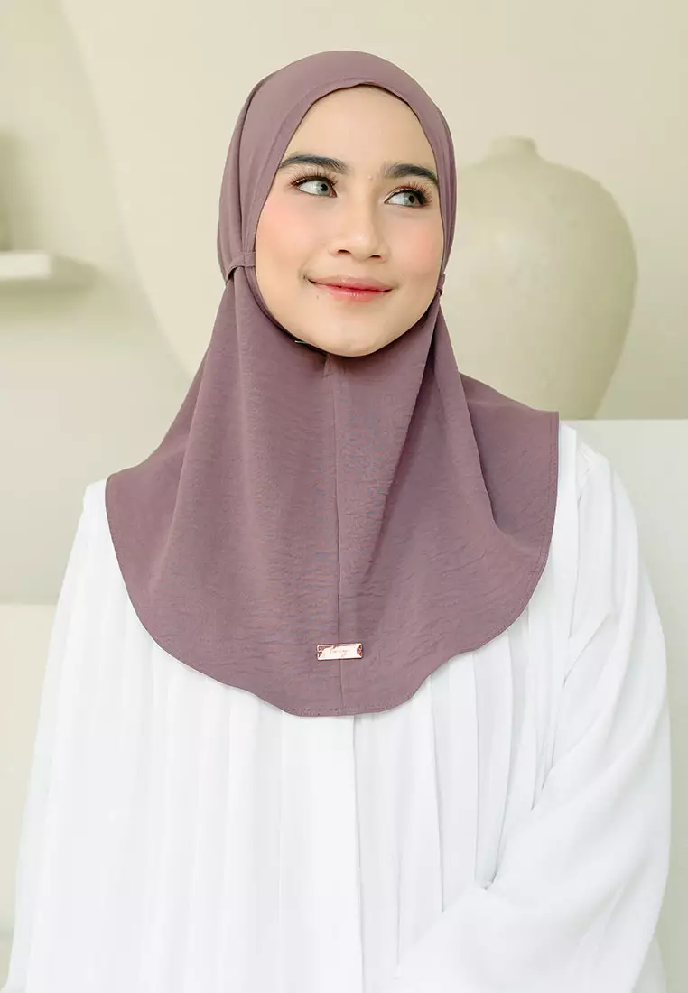 Lozy Hijab - Nayya Instan Dark Orchid