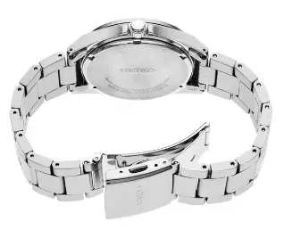 Jam Tangan Pria Seiko Classic SUR503P1 SUR503P1X1 Strap Stainless Steel Silver Color Discover More Green Dial Original Garansi Resmi