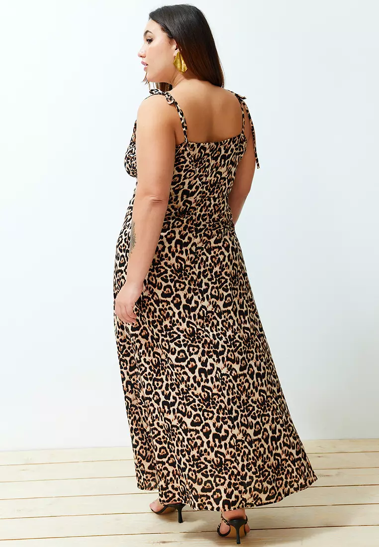 Plus Size Viscose Maxi Dress
