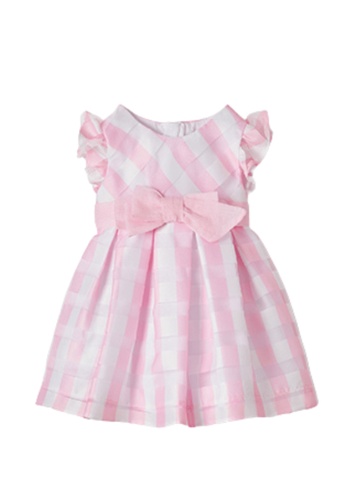 RAISING LITTLE pink Quiland Baby & Toddler Dresses 2FBDDKAF7883F8GS_1