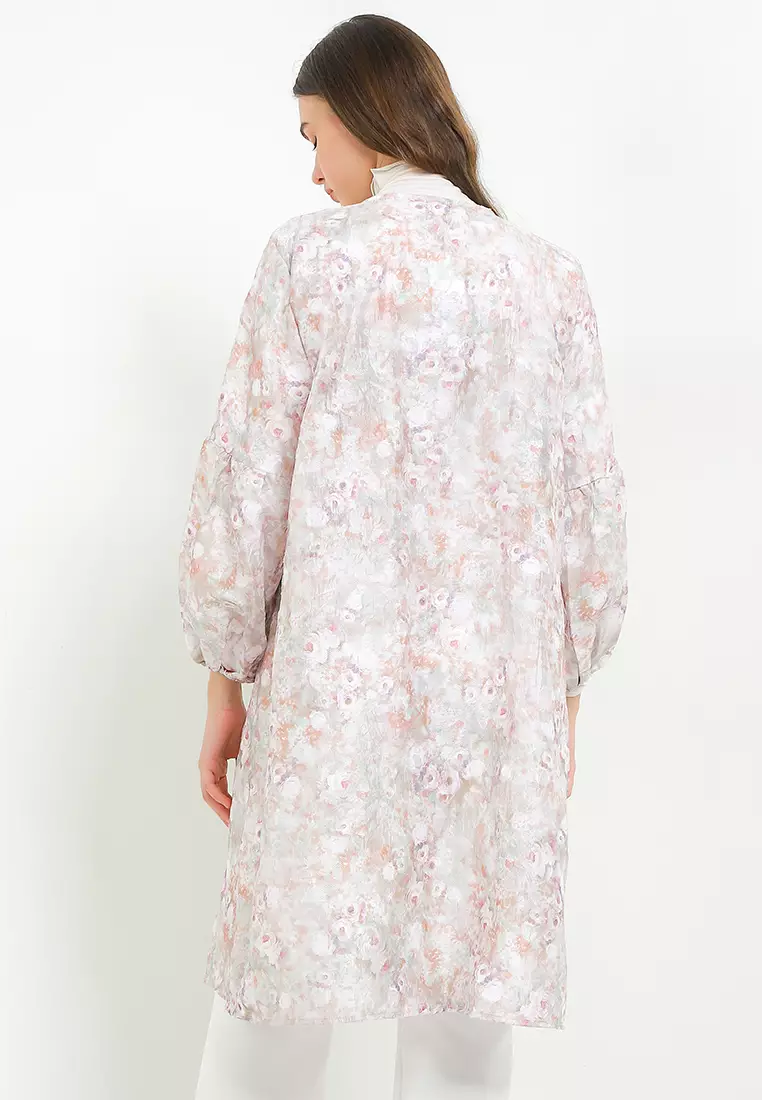 Jual FAV Lantern Sleeve Flo Print Jacq Outer Original 2026 | ZALORA ...